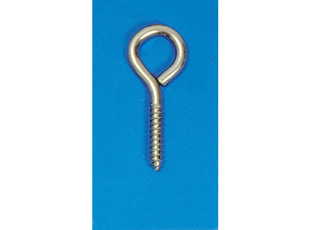 CAL Øyeskrue - Lukket Forsinket stål - 6,3x75 mm 